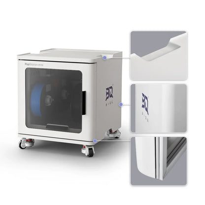 BIQU - PopStation Mini - Pack Armoire & Roues - Rangement pour Filaments pour Snapmaker U1