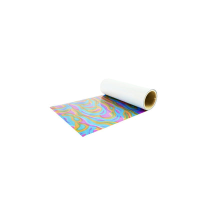 Chemica - Metallic - Vagues Arc-en-ciel (Rainbow Waves) - 30 x 20 cm