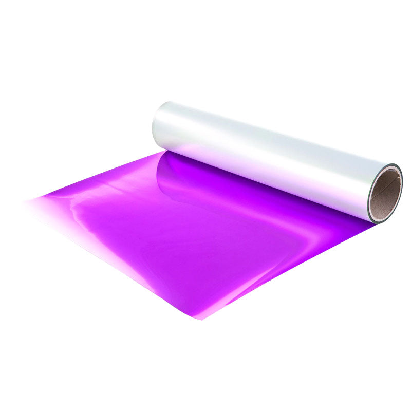 Chemica - Metallic - Fuschia - Feuille 30 cm x 20 cm