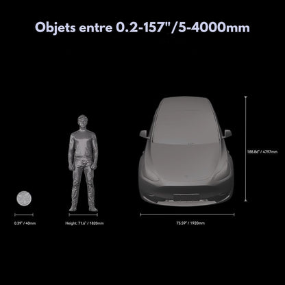 Creality - CR-Scan Raptor Pro - Le Meilleur Allié pour la Modification Auto