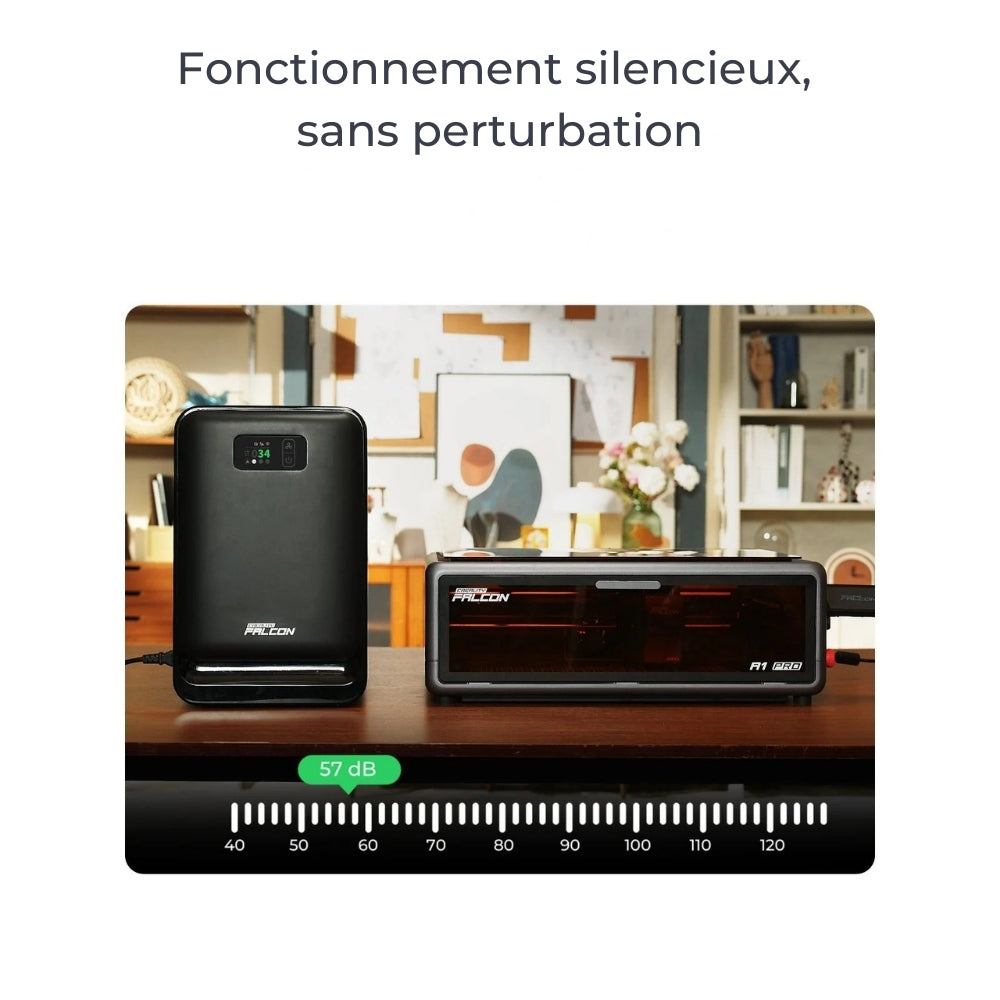 Creality - Falcon AP1 - Purificateur de Fumée pour Machine Laser