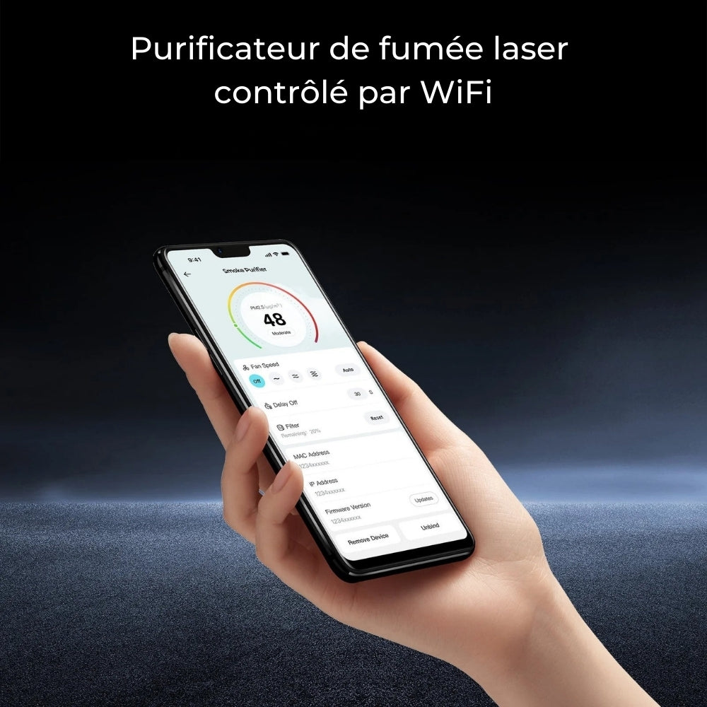 Creality - Falcon AP1 - Purificateur de Fumée pour Machine Laser