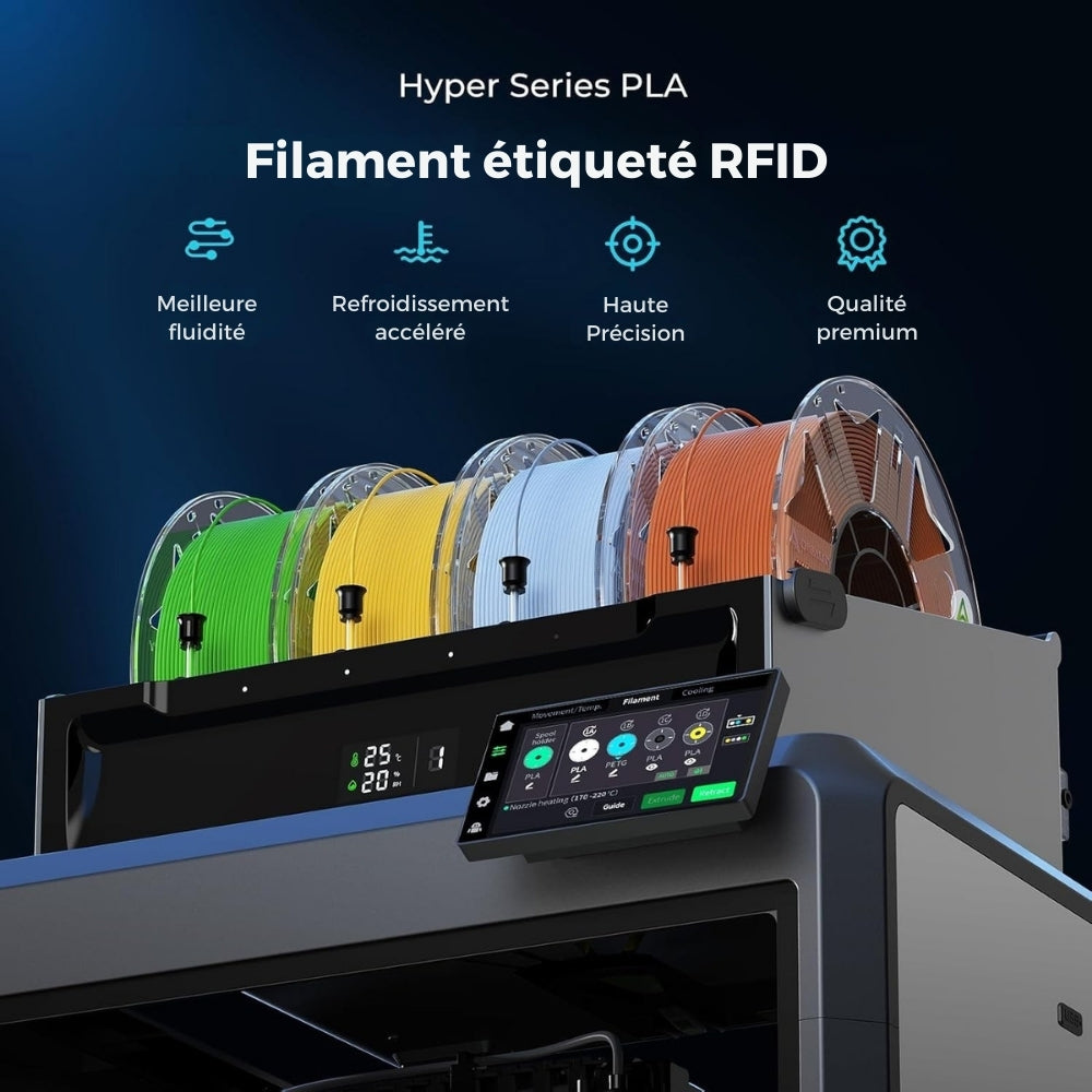 Creality - Hyper PLA RFID - Peau (Skin) - 1,75 mm - 1 kg