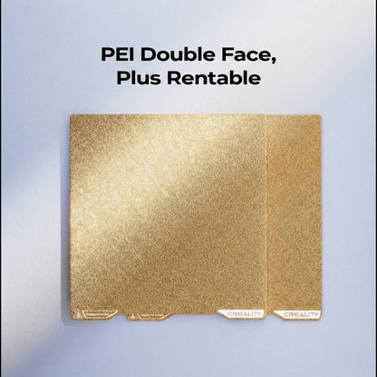 Creality - K2 - Plateau d'impression PEI Double Face Givré