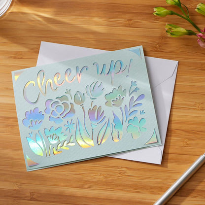 Cricut - Set de 12 Cartes avec Enveloppes et Inserts - Princesse - R20 - 11 x 14 cm