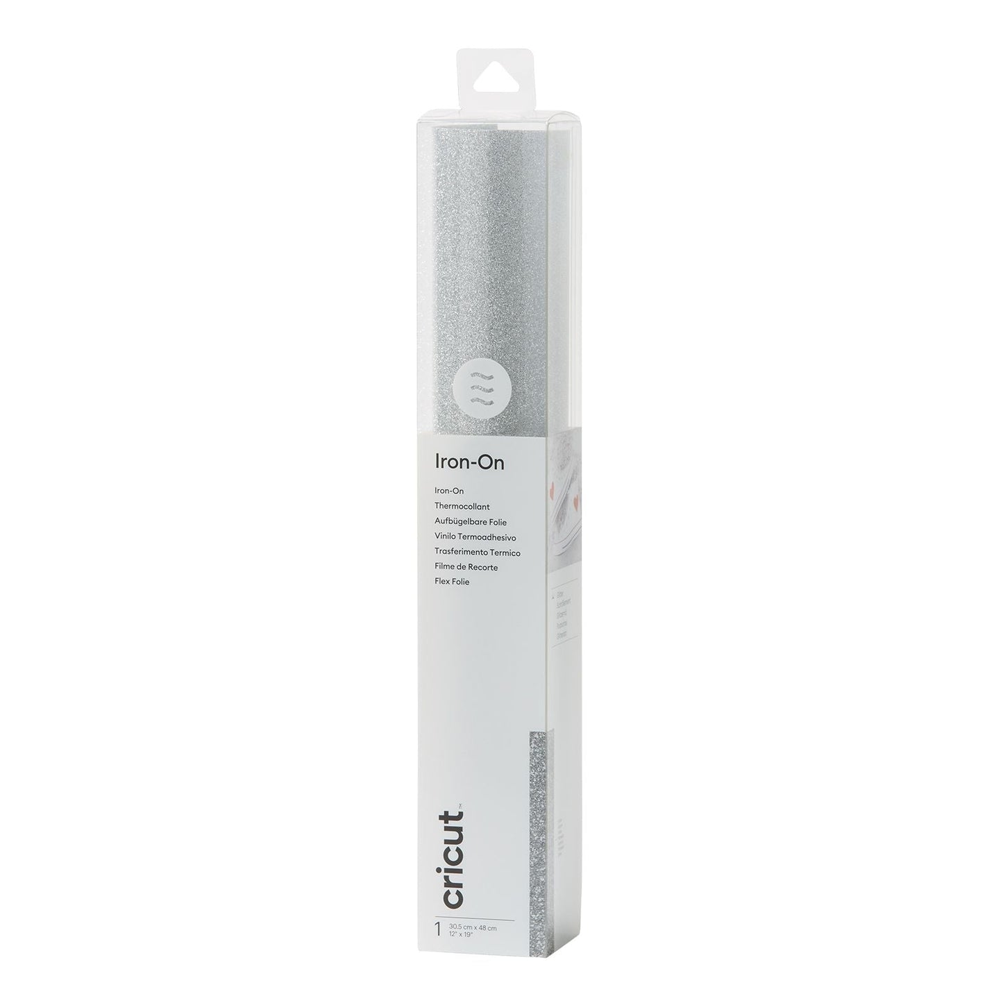 Cricut - Iron-On - Thermocollant (Flex) - Pailleté Argent