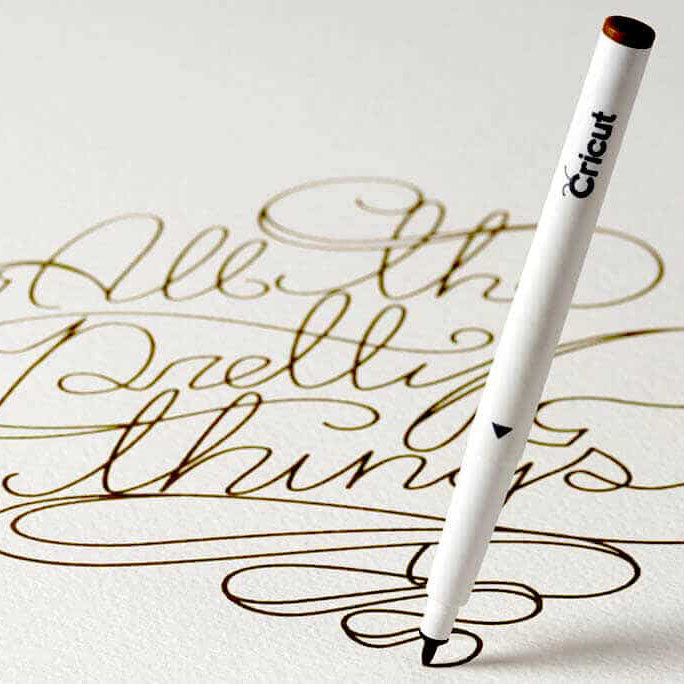 Cricut - Kit de 5 Stylos - Noir
