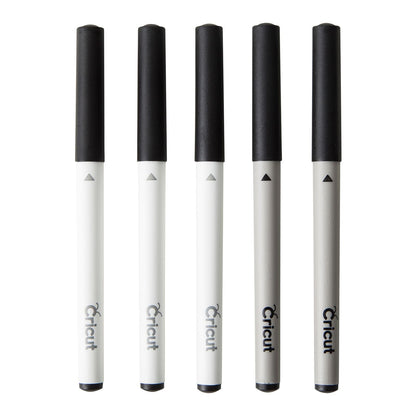 Cricut - Kit de 5 Stylos - Noir