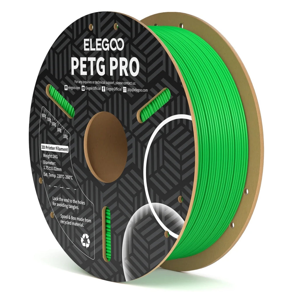 Elegoo - PETG Pro - Vert (Green) - 1,75 mm - 1 kg