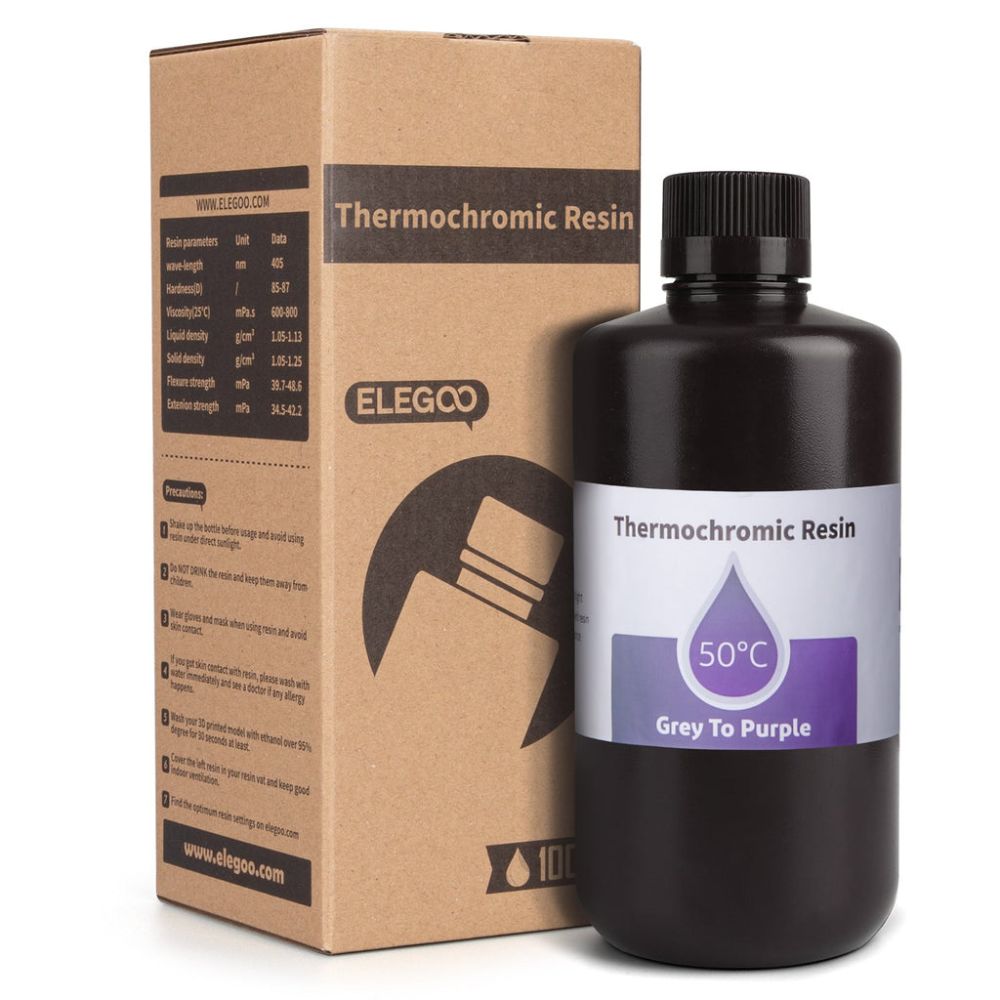 Elegoo Résine thermochromique gris à violet 1kg