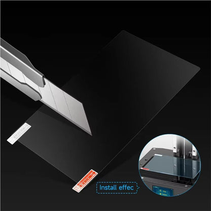 Elegoo - Protection d'Écran (Screen Protector) - Pour imprimantes Saturn 3, Saturn 3 Ultra, Saturn 4, Saturn 4 Ultra