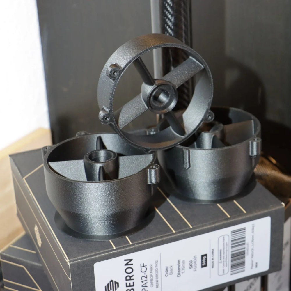 Fibreon - PA12-CF10 Noir (Black) - 1,75 mm - 500g