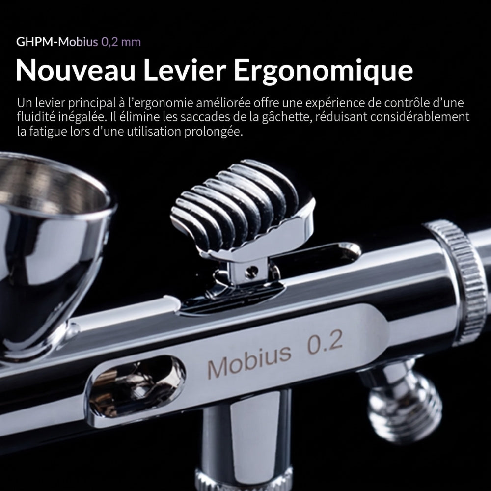 Pack Aérographe Confort Plus MOBIUS 2.0
