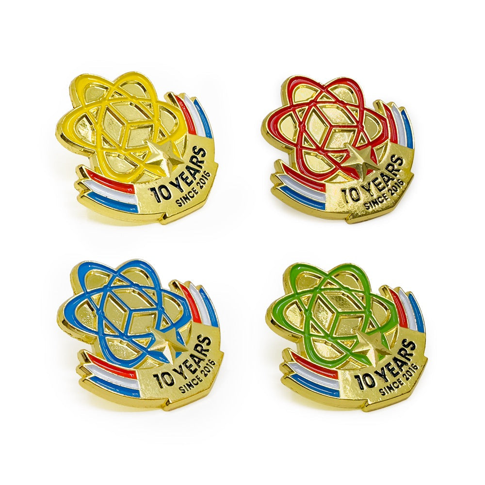 Pins ** Collector ** Atome3D 10 ans - Vert