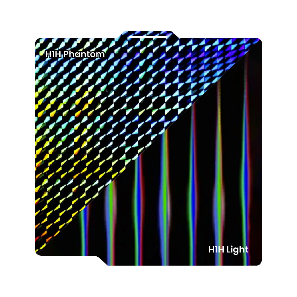 Ziflex - Plateau d'Impression pour Bambu Lab - H1H Light Beam & H1H Phantom - 257 x 257 mm