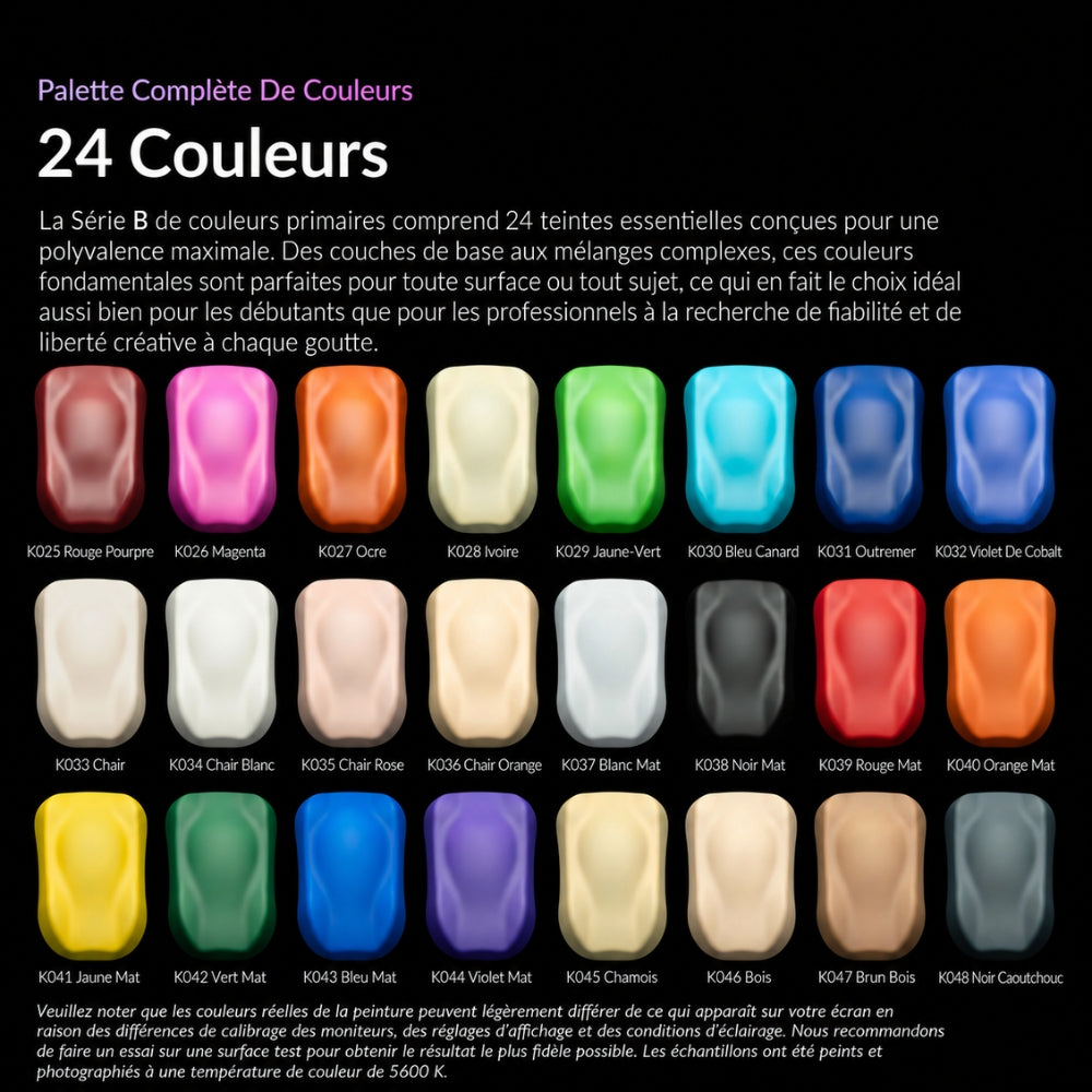 Kaleido ColorWorks - Matt/Primary - Rouge Mat (K039 Matt Red) - 20ml