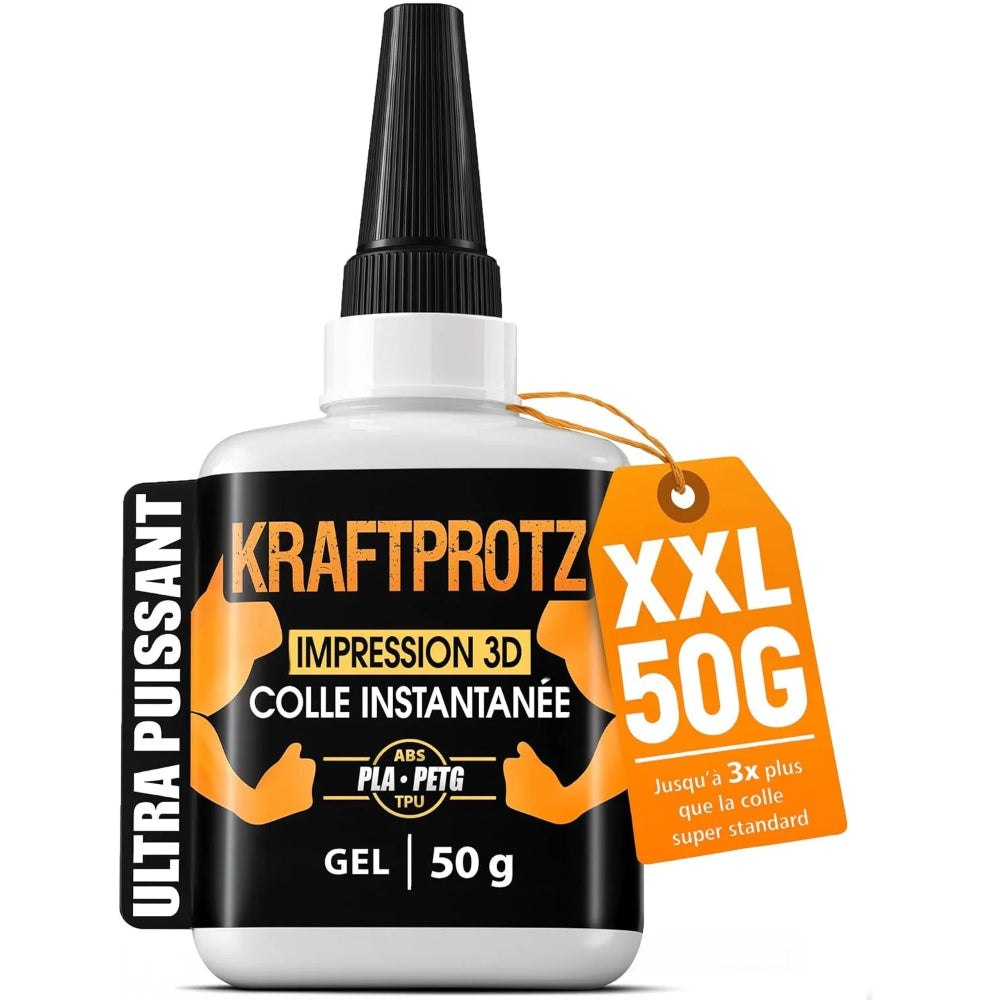 Kraftprotz - Superglue - Fluide épais - 50g