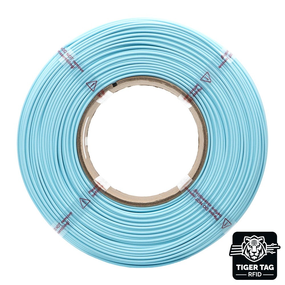 eSun - PLA Matte - Bleu Clair (Light Blue) - 1,75 mm - 1 kg Refill avec RFID TigerTag