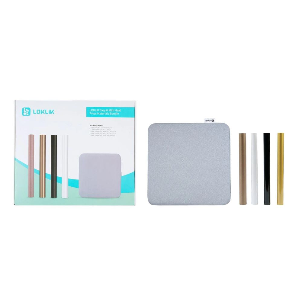 LOKLiK - Kit Démarrage pour Presse Mini & Easy Heat Press