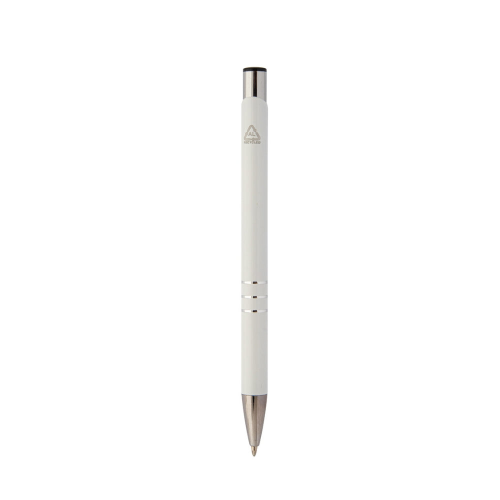 MissKraft - 5 Stylos à bille à graver Rechannel - Blanc