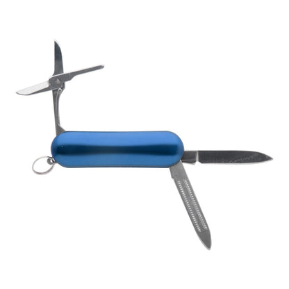 MissKraft -  Mini couteau de poche multi fonctions Gorner - Bleu