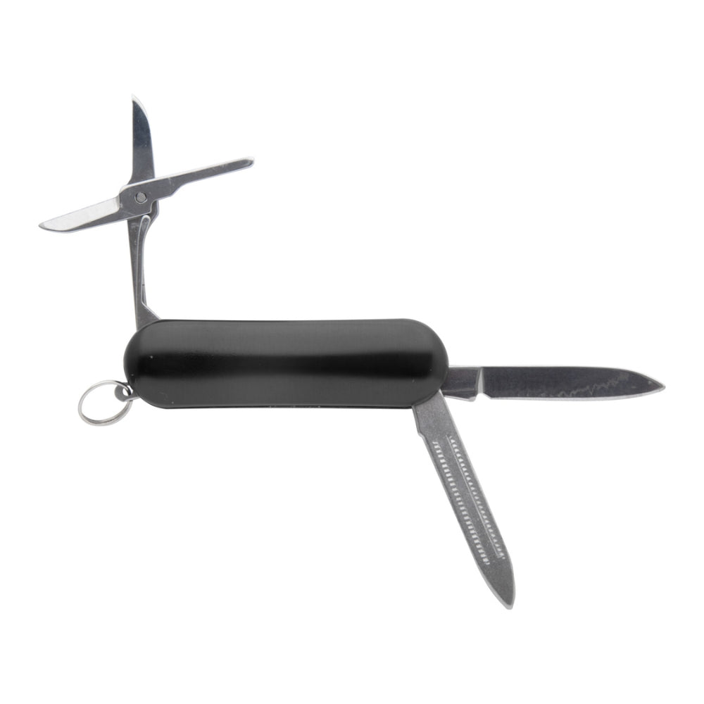 MissKraft -  Mini couteau de poche multi fonctions Gorner - Noir