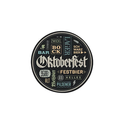 MissKraft - Sublimation - Sous-verre en Cuir - 9,5 cm x 9,5 cm - Blanc/Noir