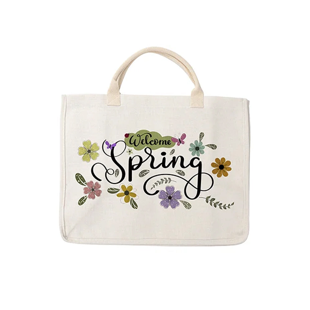 MissKraft - Sublimation - Tote Bag en Lin - 45 x 34 x 20 cm - Sublimé