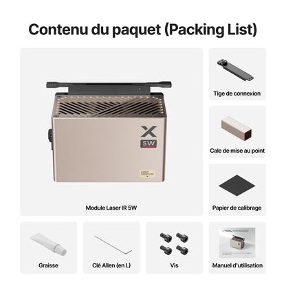 xTool - P3 - Module Laser Infrarouge (IR) - 5W