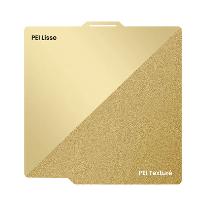 Ziflex - Plateau d'Impression pour Bambu Lab - PEI Smooth & PEI Textured - 257 x 257 mm
