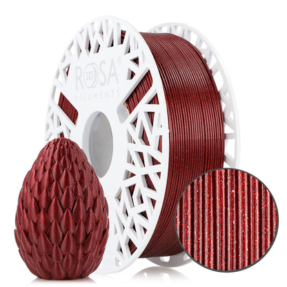 Rosa3D - PETG Galaxy HS - Rouge (Red) - 1,75 mm - 1 kg