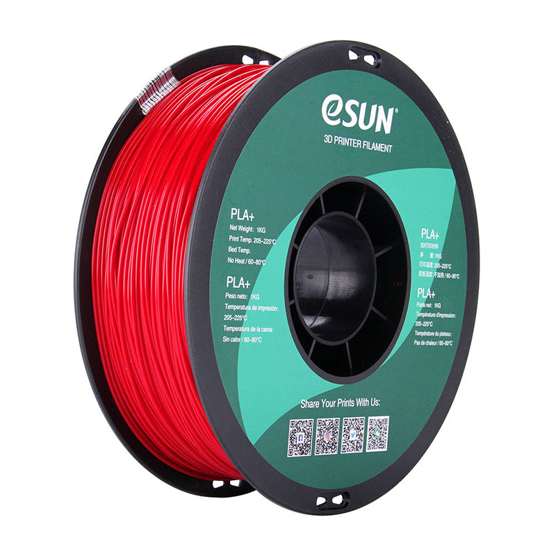 eSun - PLA+ - Rouge Pompier (Fire Engine Red) - 1,75 mm - 1 kg