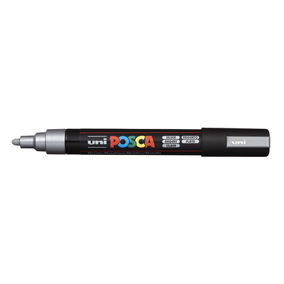 POSCA - Marqueur Pointe Conique Moyenne - Argent