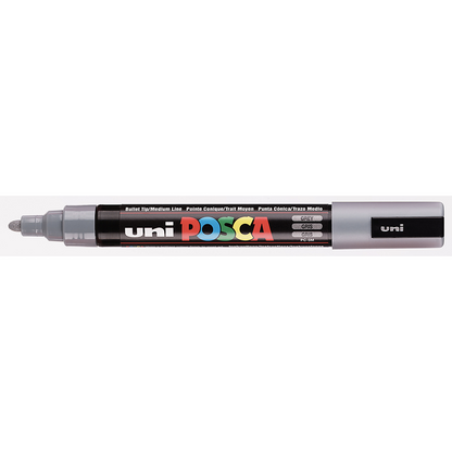 POSCA - Marqueur Pointe Conique Moyenne - Gris