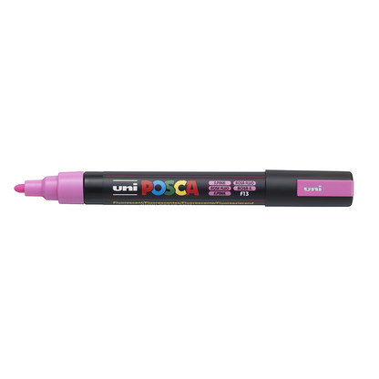 POSCA - Marqueur Pointe Conique Moyenne - Rose Fluo