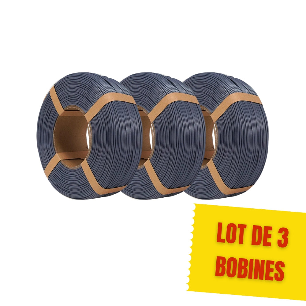 Pack Refill eSun - 3x PLA+ Gris