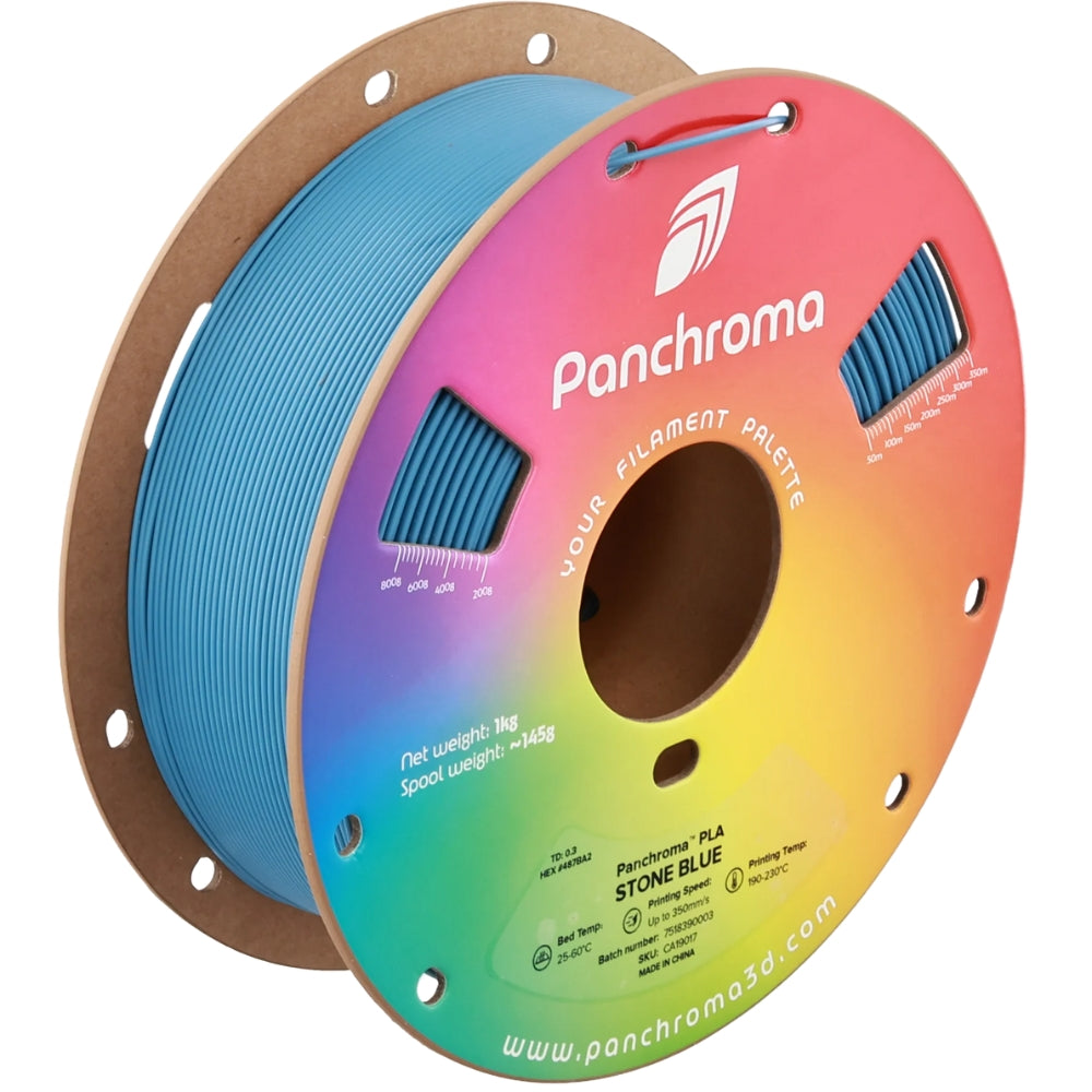 Panchroma PLA - Bleu Pierre (Stone Blue) - 1,75 mm - 1 kg