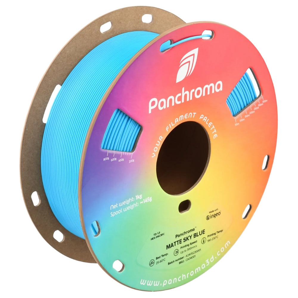 Panchroma PLA - Mat Bleu ciel (Matte Sky blue) - 1,75 mm - 1 kg