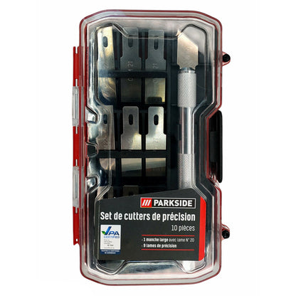 ParkSide - Set de cutters de précision (10 pièces)