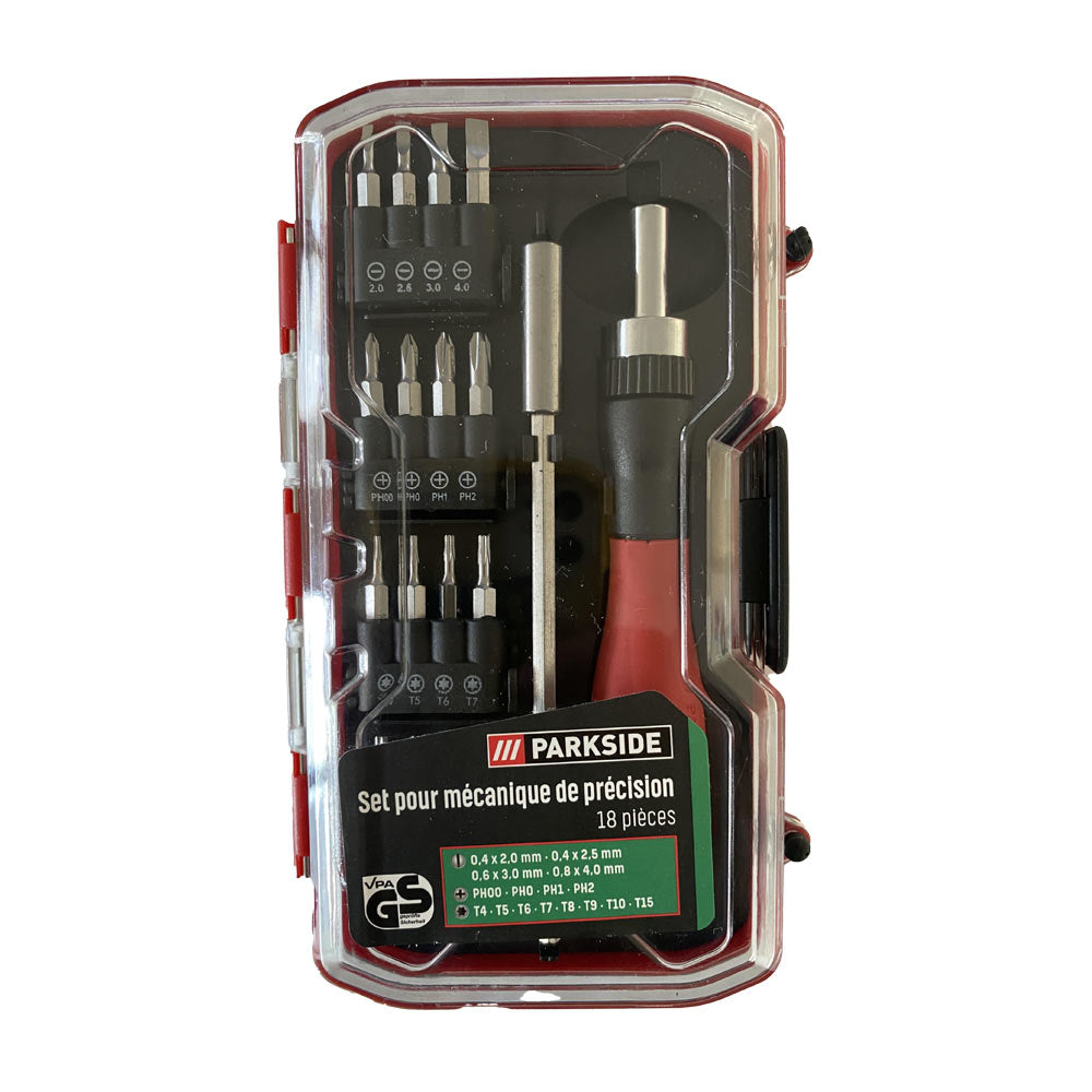 Set pour mécanique de précision parkside