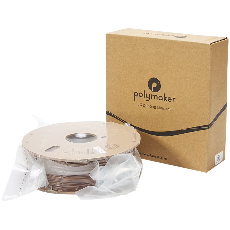 Polymaker - PolyTerra PLA - Brun Terre (Earth Brown) - 1.75 mm - 1 kg