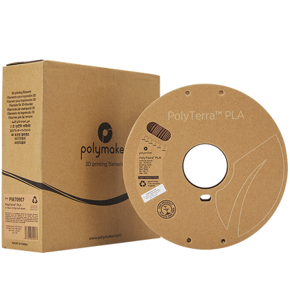 Polymaker - PolyTerra PLA - Brun Terre (Earth Brown) - 1.75 mm - 1 kg
