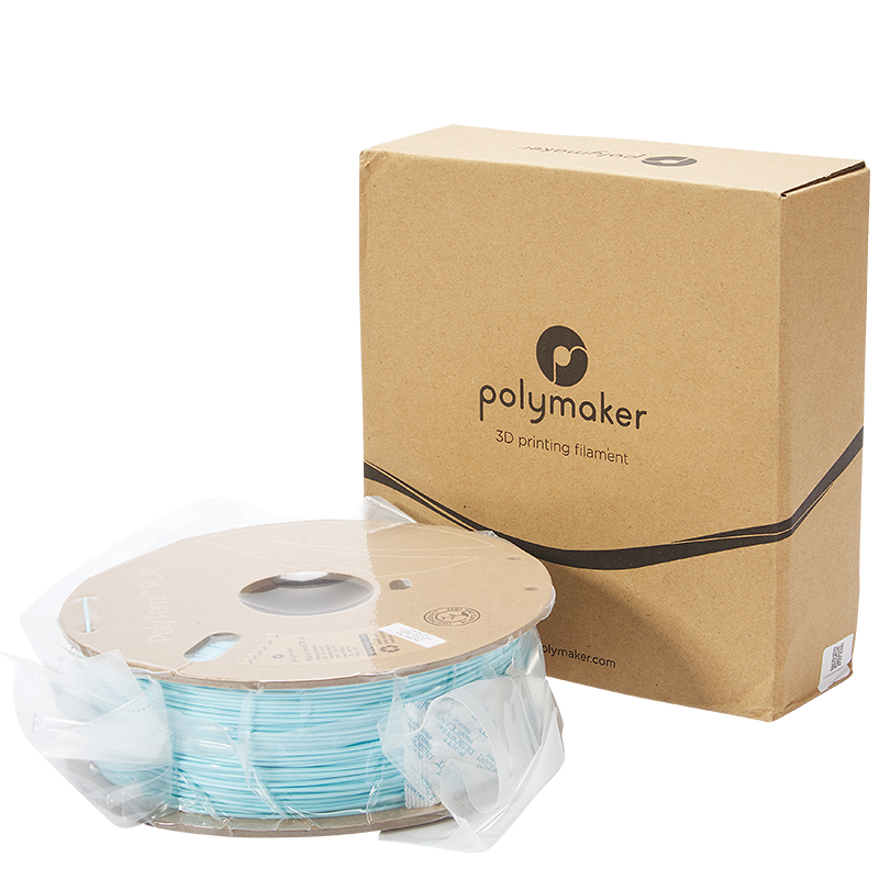 Polymaker - PolyTerra PLA - Bleu Glacé (Ice) - 1.75 mm - 1 kg