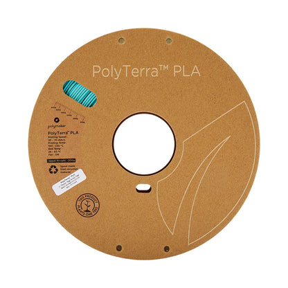 Polymaker - PolyTerra PLA - Bleu Arctique (Arctic Teal) - 1.75 mm - 1 kg