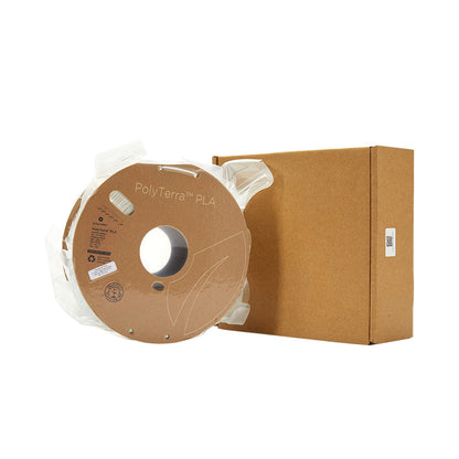 Polymaker - PolyTerra PLA - Blanc Coton (Cotton White) - 1,75 mm - 1 kg