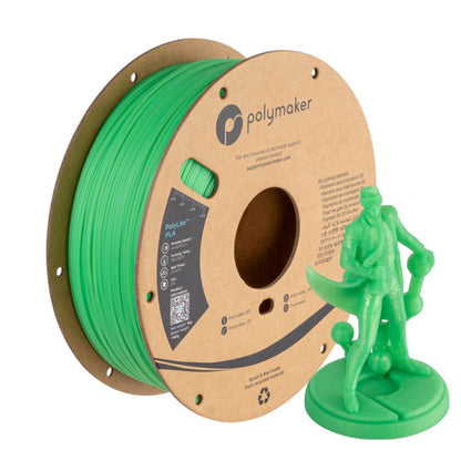 Polymaker - PolyLite PLA Temperature Color Changing - Vert/Lime (Green-Lime) - 1,75 mm - 1 kg