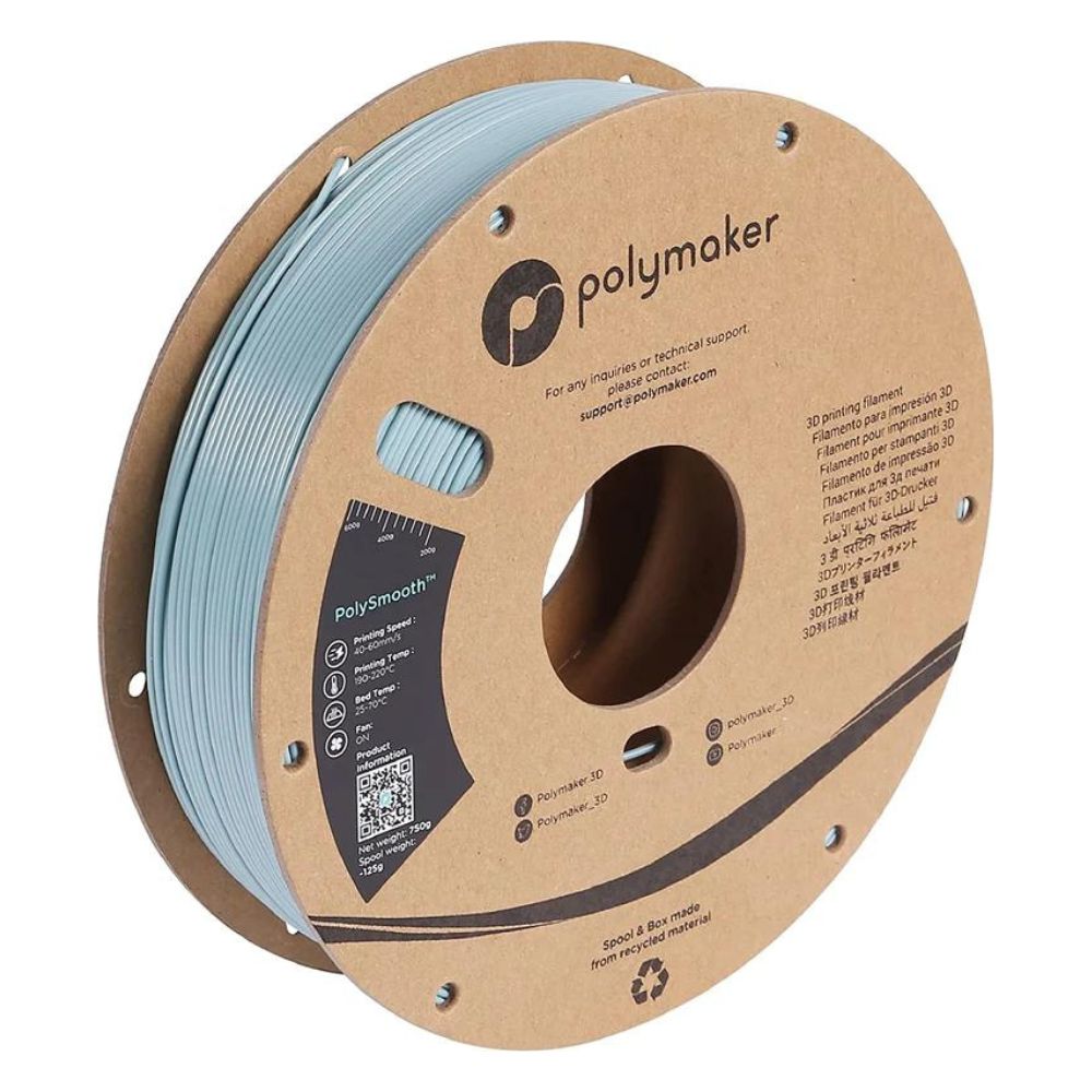 Polymaker - PolySmooth (PVB) - gris ardoise