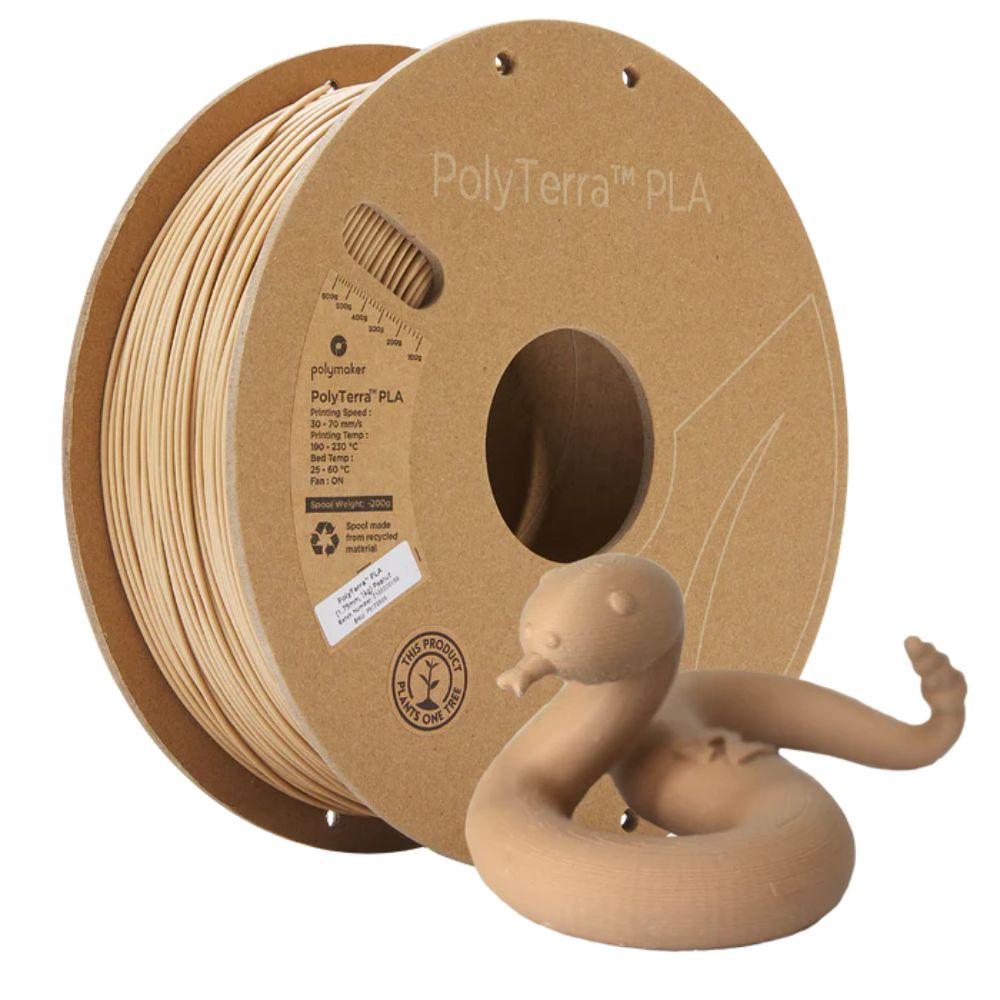 Polymaker - PolyTerra PLA - Cacahuète