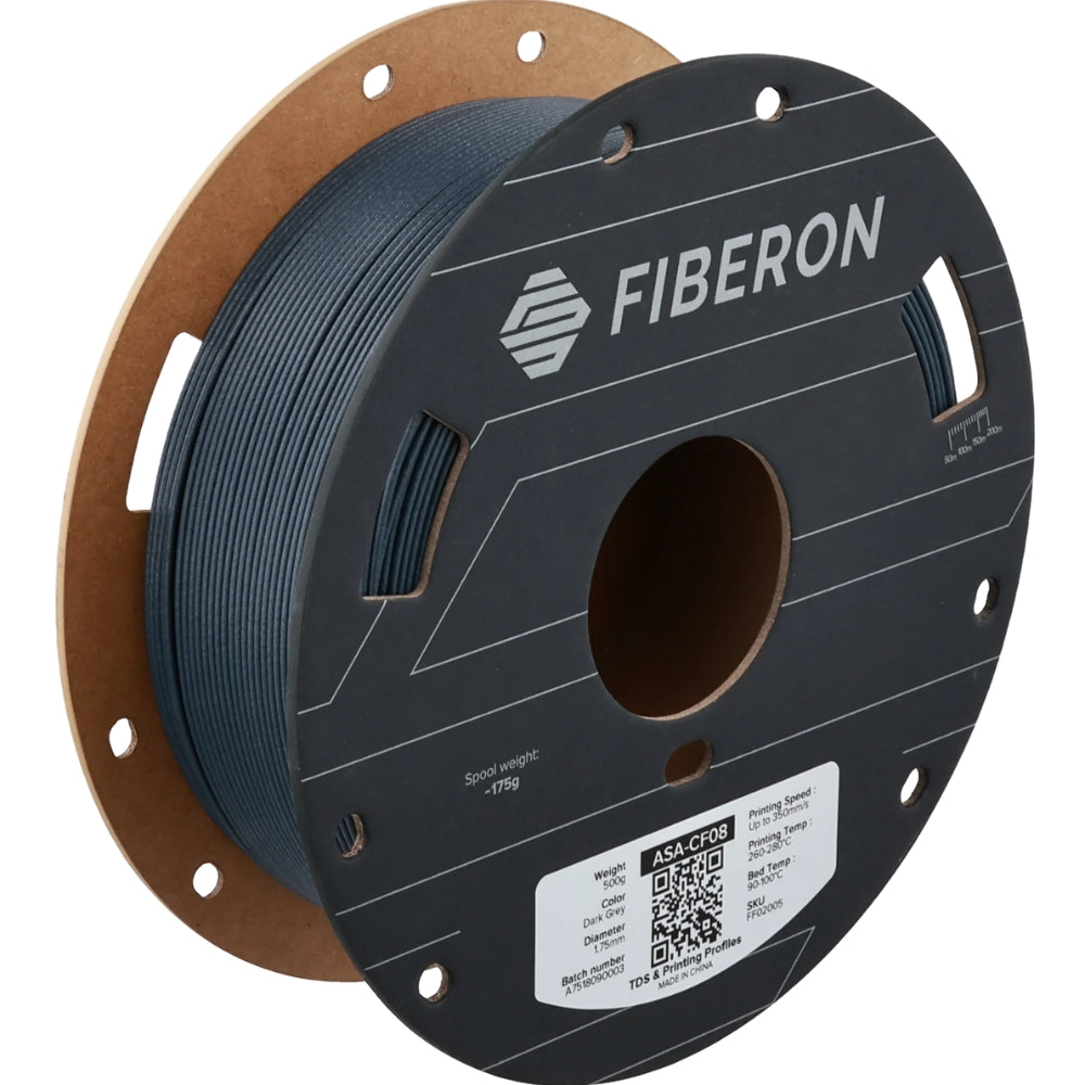 Polymaker - Fiberon - ASA-CF08 Gris Foncé (Dark Grey) - 1.75 mm - 500g