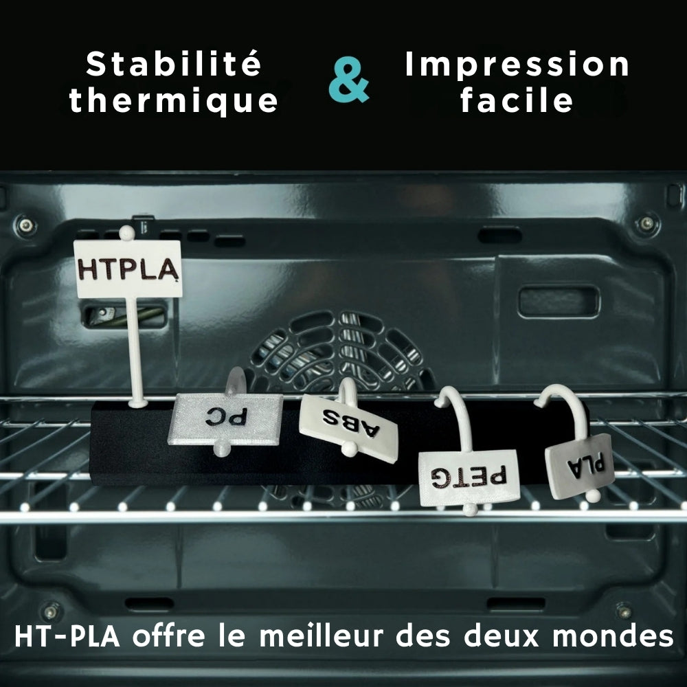 Polymaker - HT-PLA - Noir (Black) - 1,75 mm - 1 kg